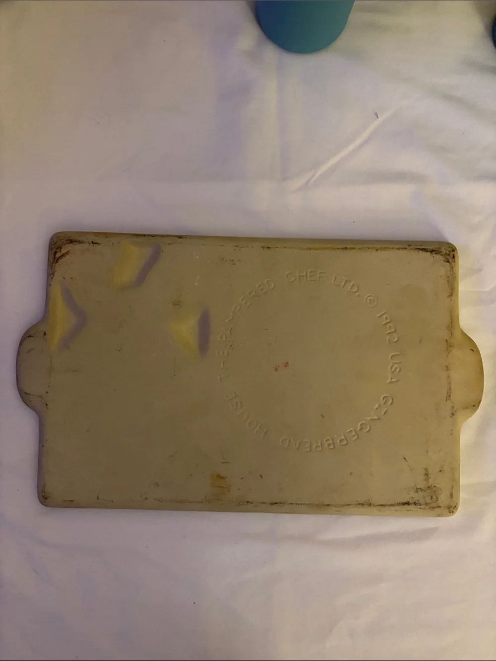 The Pampered Chef Stoneware Gingerbread House Mold